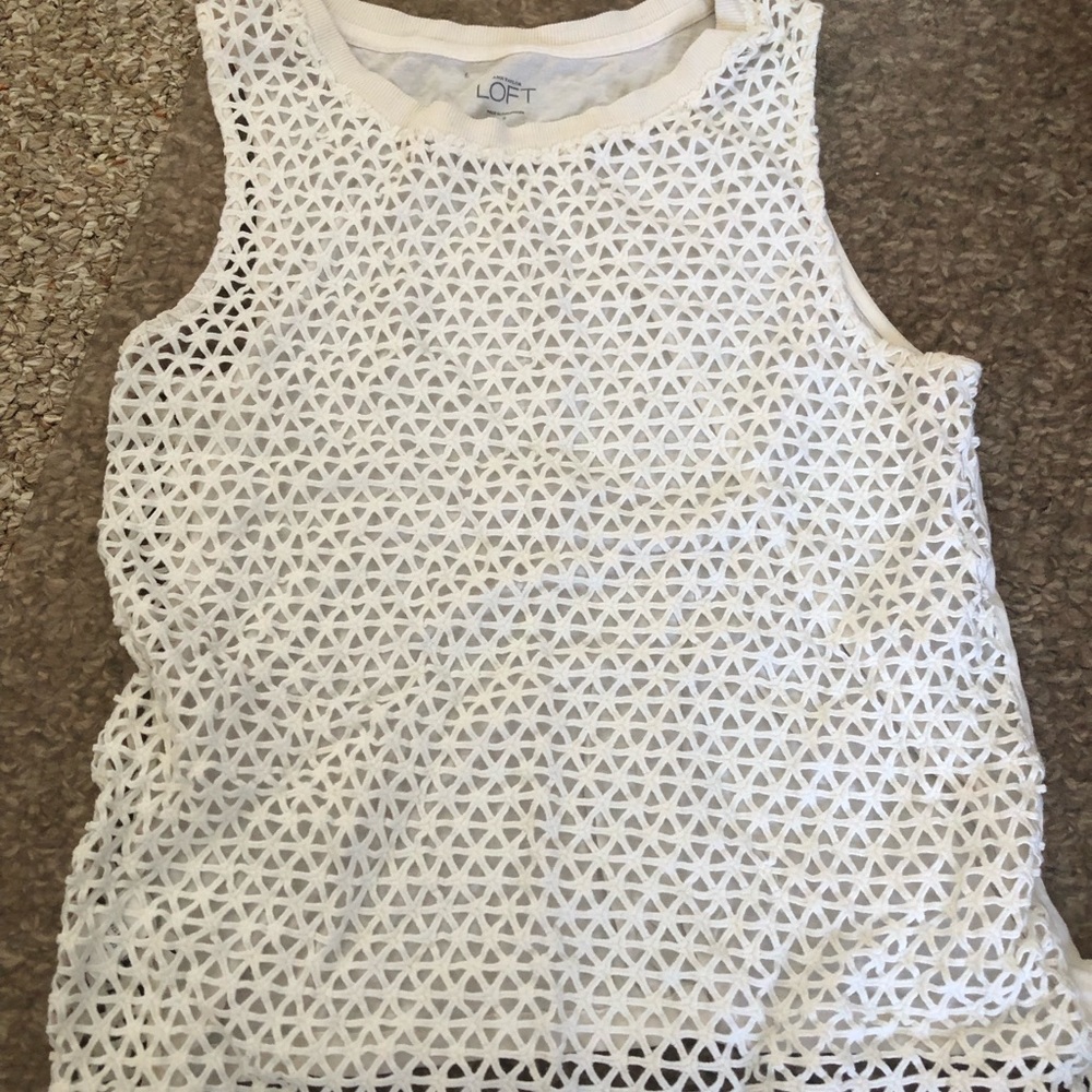 Loft triangle pattern tank top